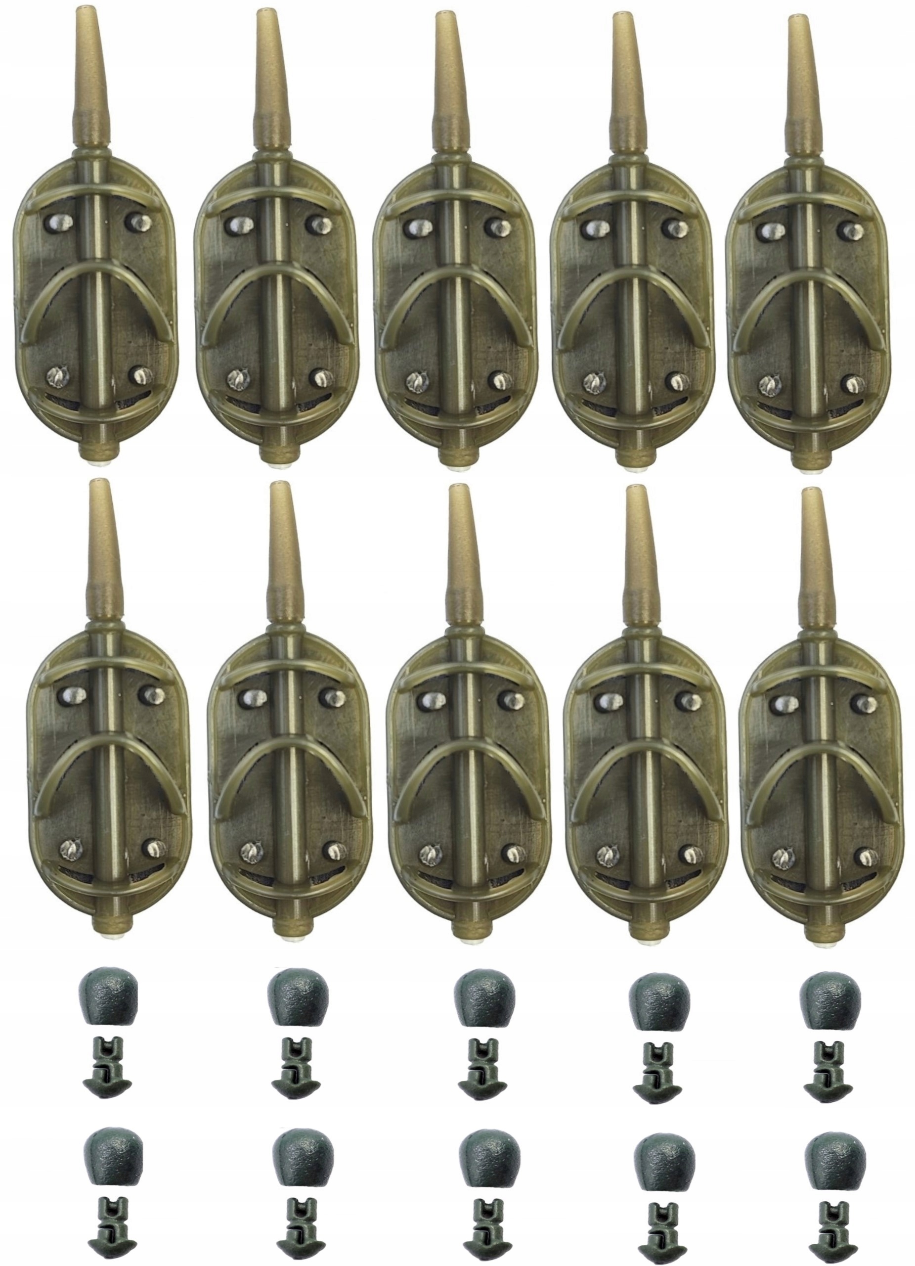 ZESTAW 10x Podajnik ARC 60g SZYBKOZŁĄCZKI