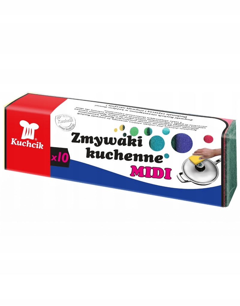 

Kuchcik Zmywaki Kuchenne MIDI 10 Sztuk