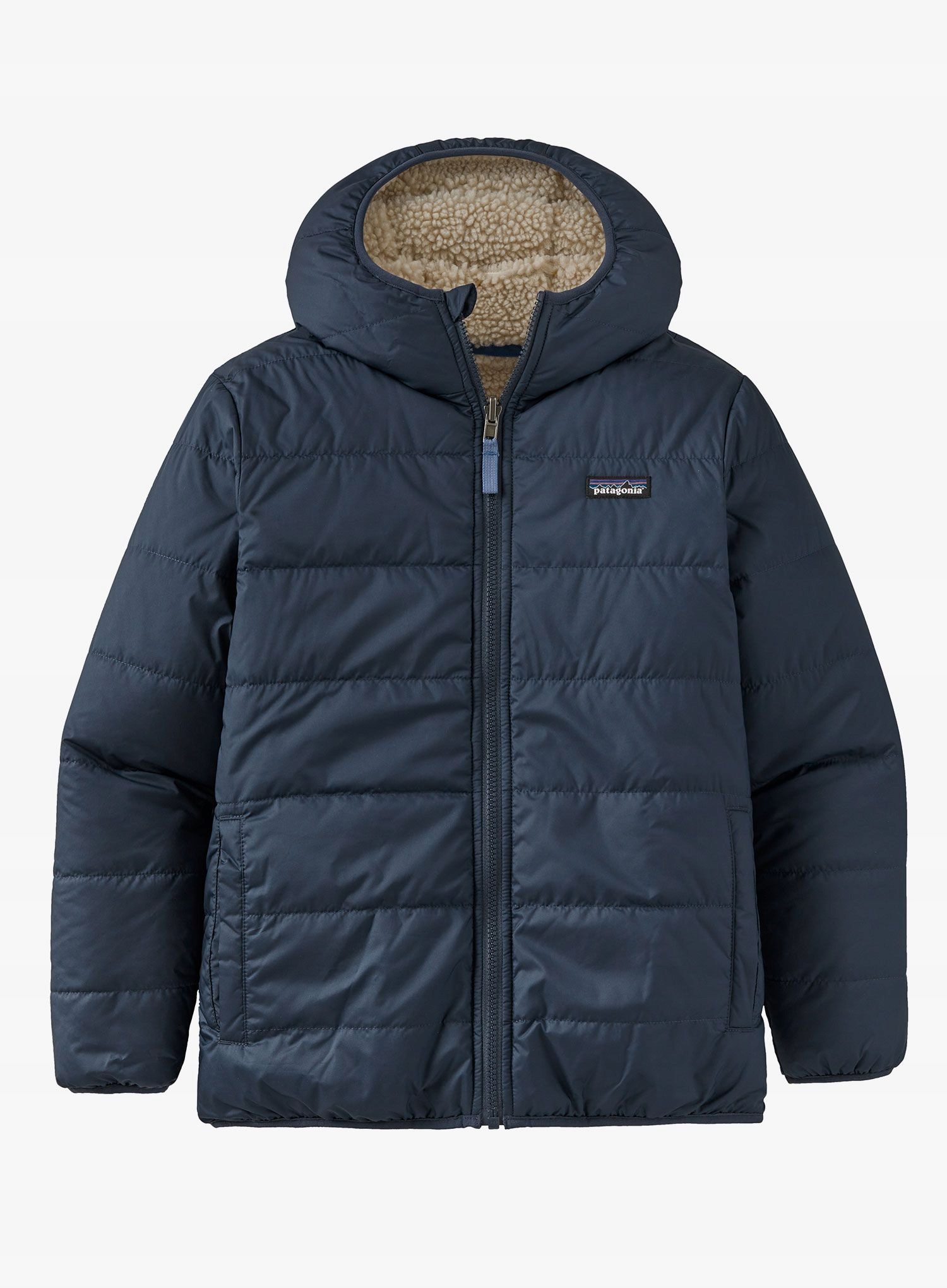 Kurtka dziecięca Patagonia Reversible Ready Freddy Hoody new navy L