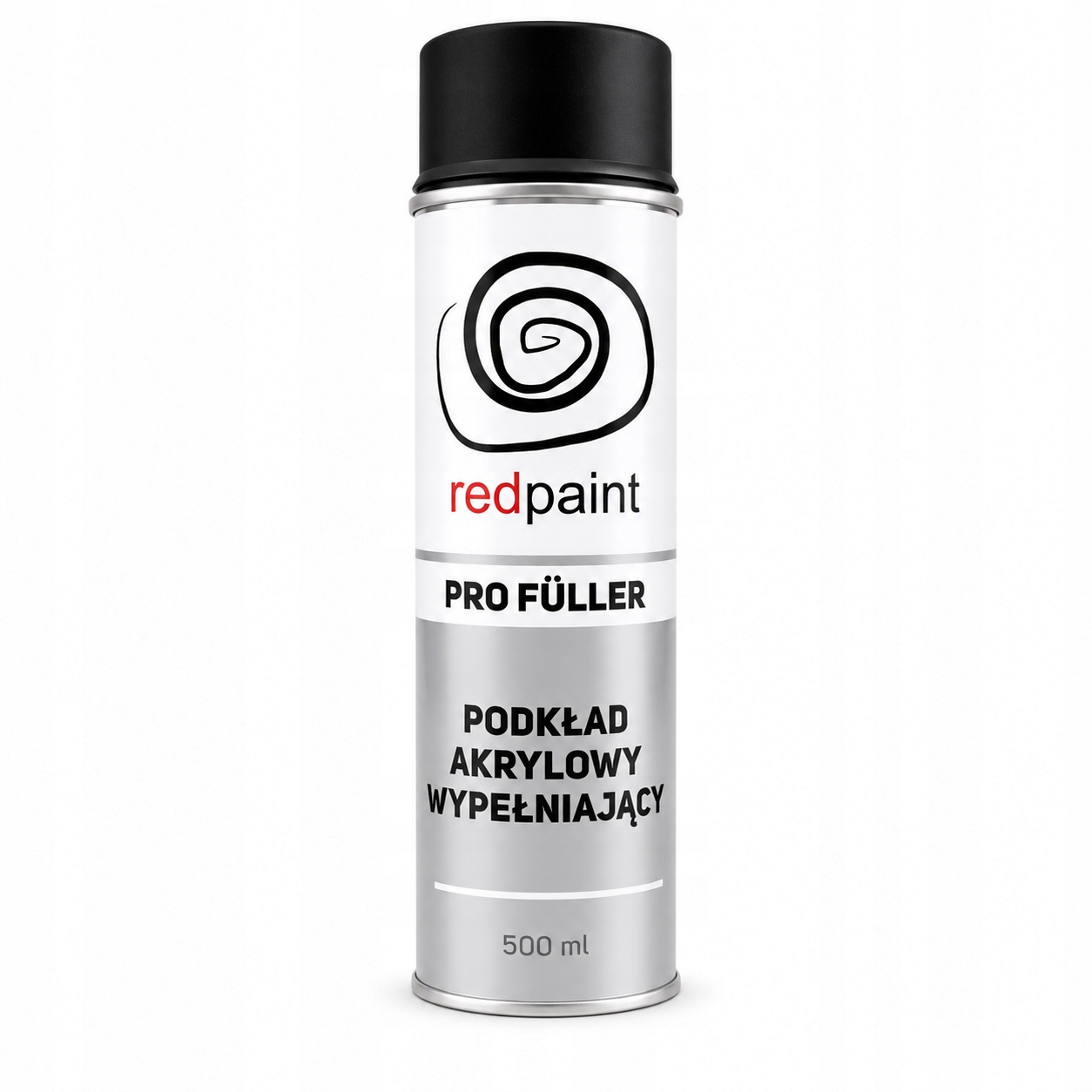 Podkład wypełniający akrylowy Pro Fuller 500ML Spray czarny Redpaint