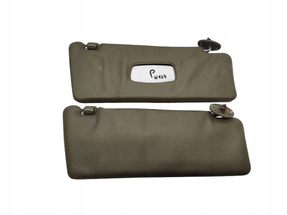 MERCEDES W123 75- DASZKI OSŁONY PRZECIWSŁONECZNE ZIELONE