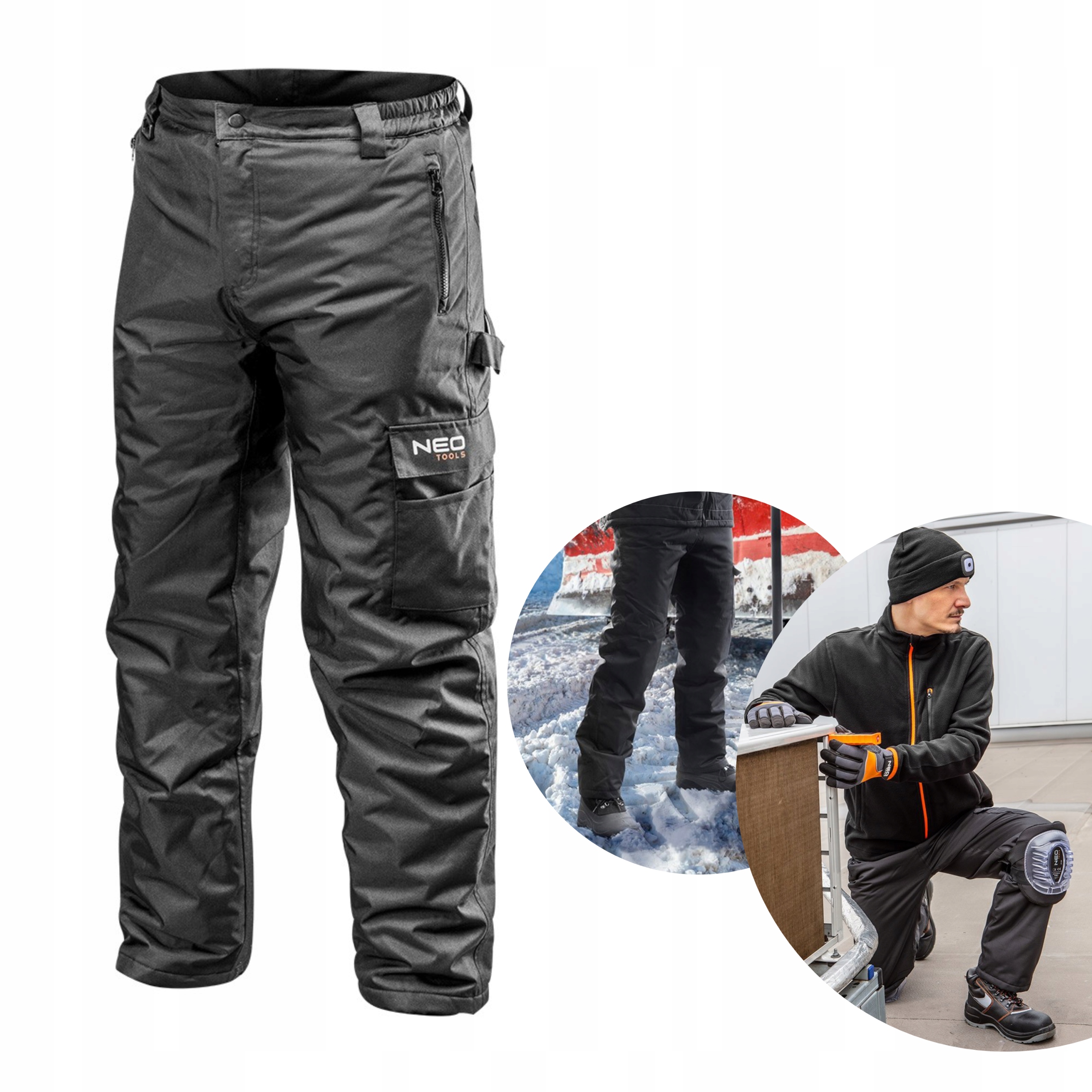 

Spodnie Robocze Ocieplane Zimowe Do Pasa r. M Neo