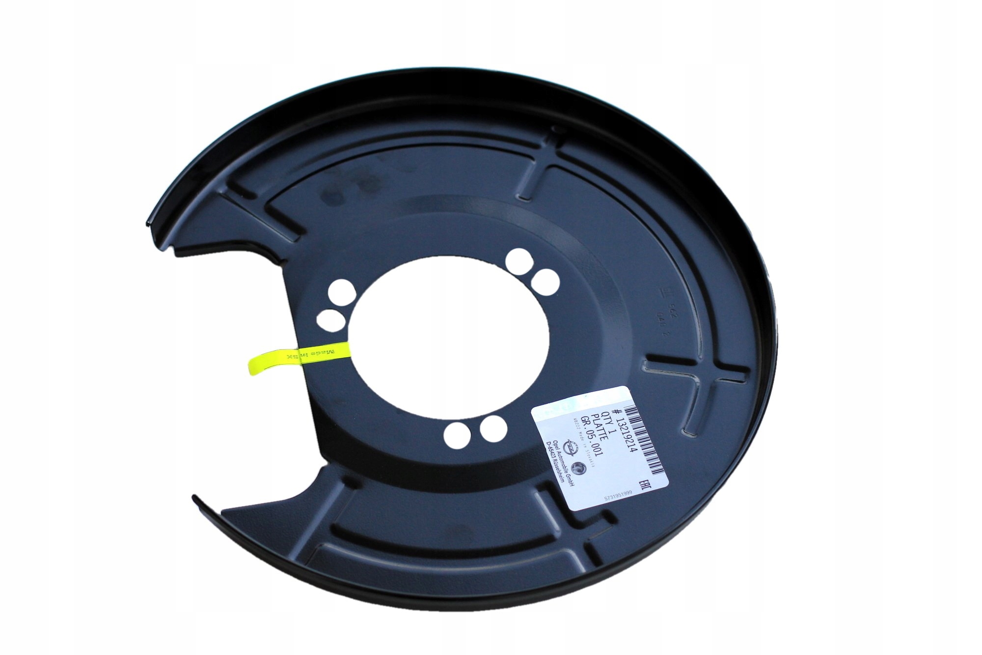 OSŁONA TARCZY HAMULCOWEJ TYŁ PRAWA OPEL INSIGNIA