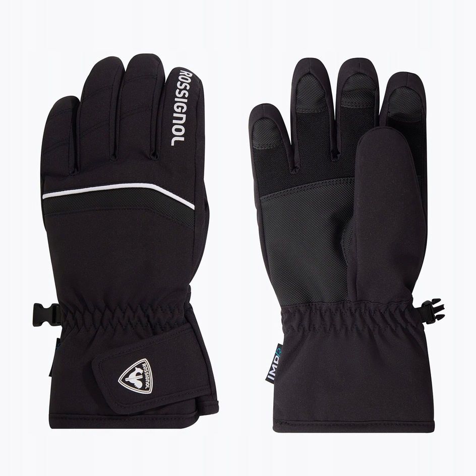 Rękawice Narciarskie Dziecięce Rossignol Tech Impr G Black 16