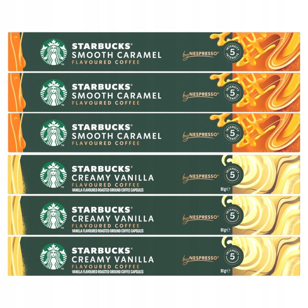Starbucks kawa w kapsułkach Caramel Vanilla Nespresso 60 kapsułek