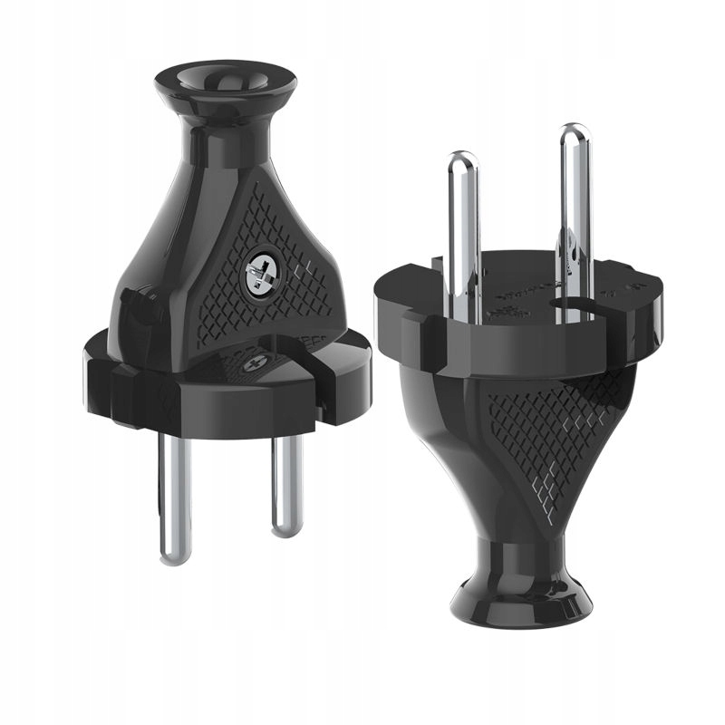 

Wtyczka prosta WT-2 do Agd 10A 230V czarna