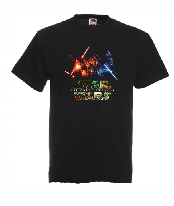 

S Koszulka Męska Star Wars Yoda Vader Moc Wzory