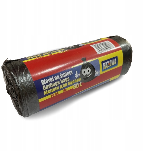 

Worki na śmieci 35l 50 szt. Hdpe czarne