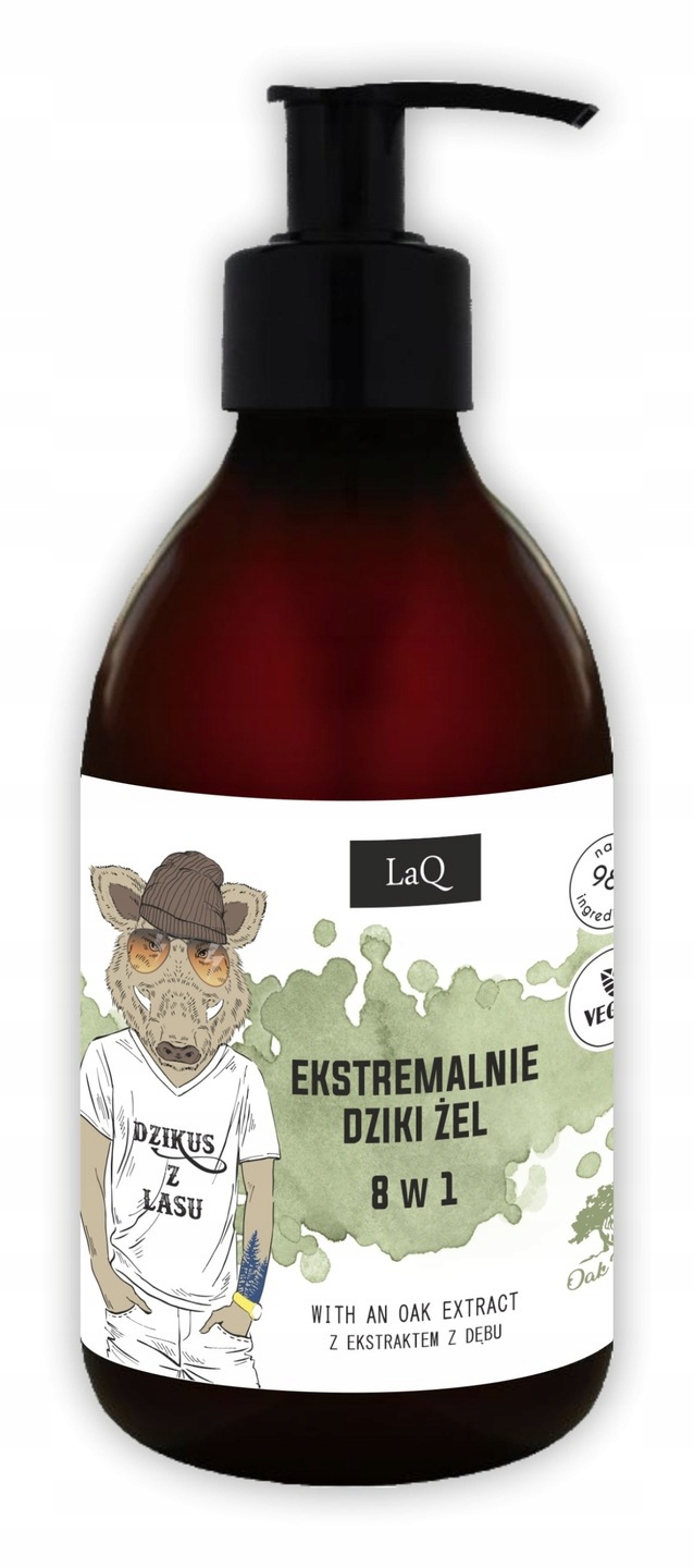 

Laq Dzik Żel Pod Prysznic Dzikus Z Lasu 8w1 500 ml