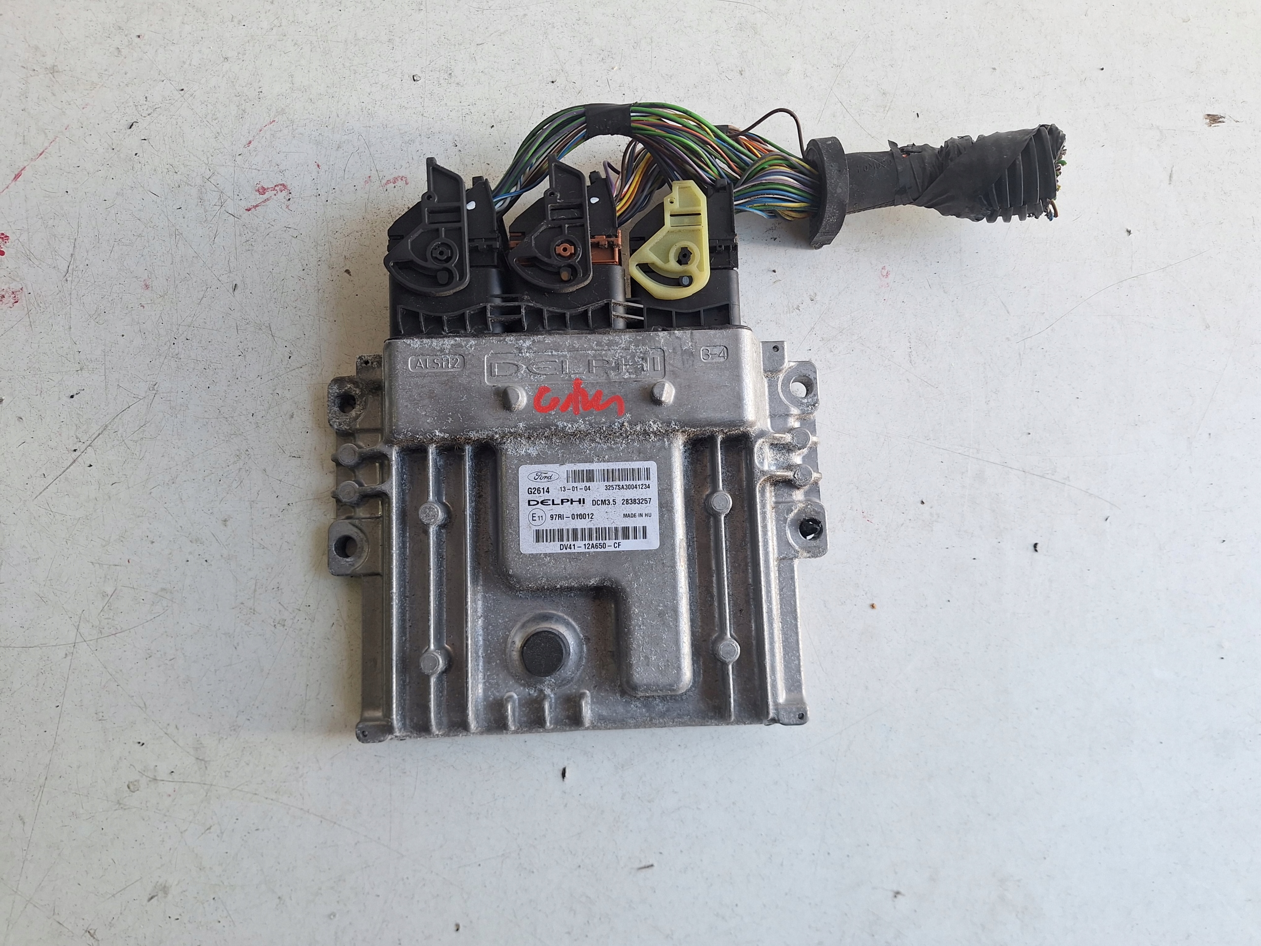 FORD GALAXY MK4 15-19 computer DV41-12A650-CF DELPHI DCM3.5