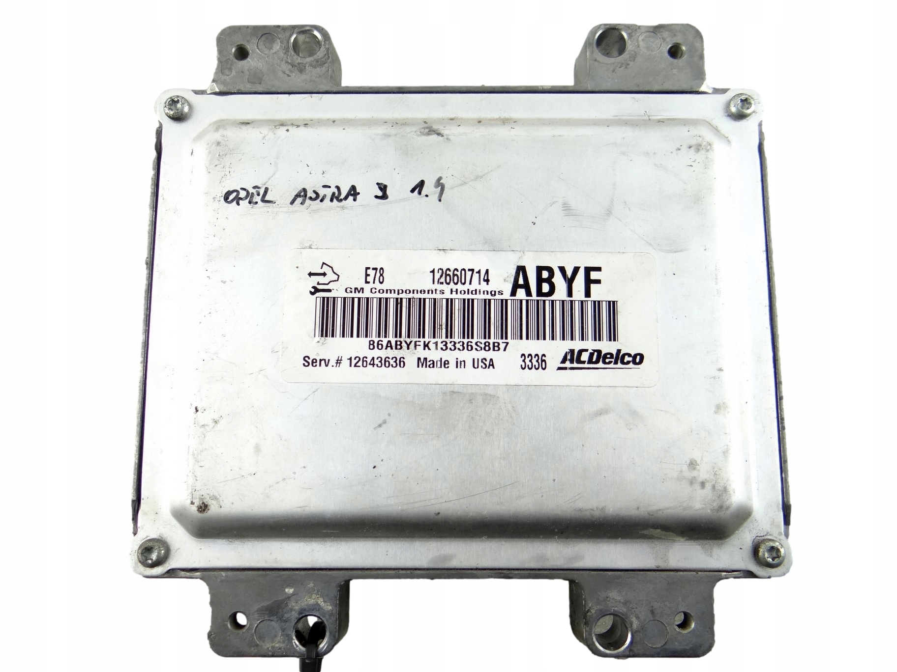 Centralina Motore OPEL ASTRA J 1.4 12660714