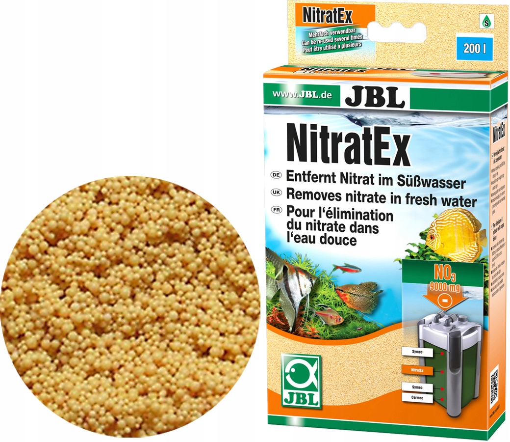 

Jbl NitratEx Wkład Usuwa Azotany (NO3) do Filtra