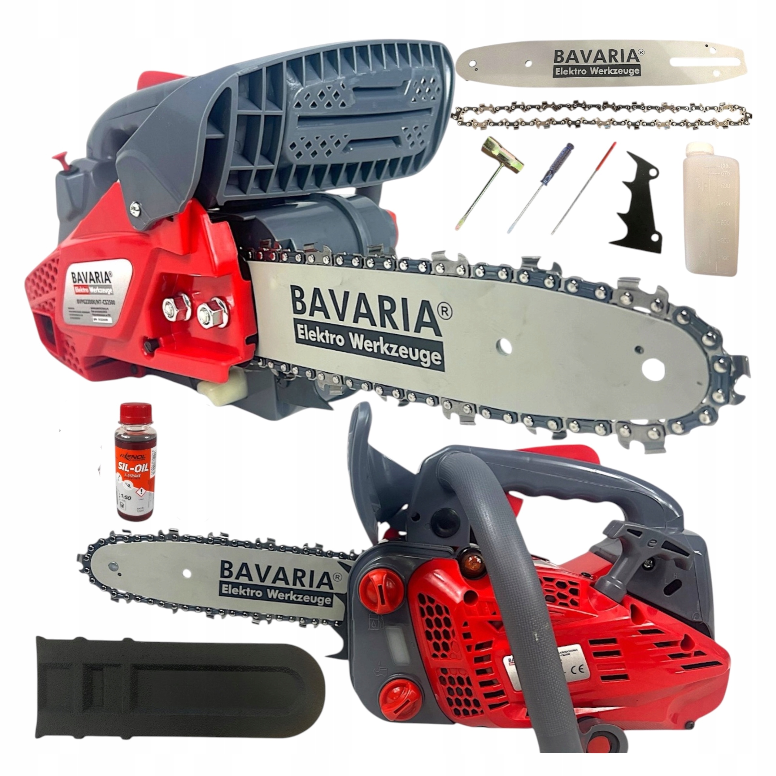 Piła Spalinowa Gałęziówka Do Gałęzi Pilarka Łańcuchowa Olej