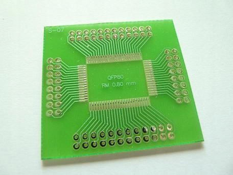 

Płytka S-07 Adapter QFP80 Raster 0,8mm