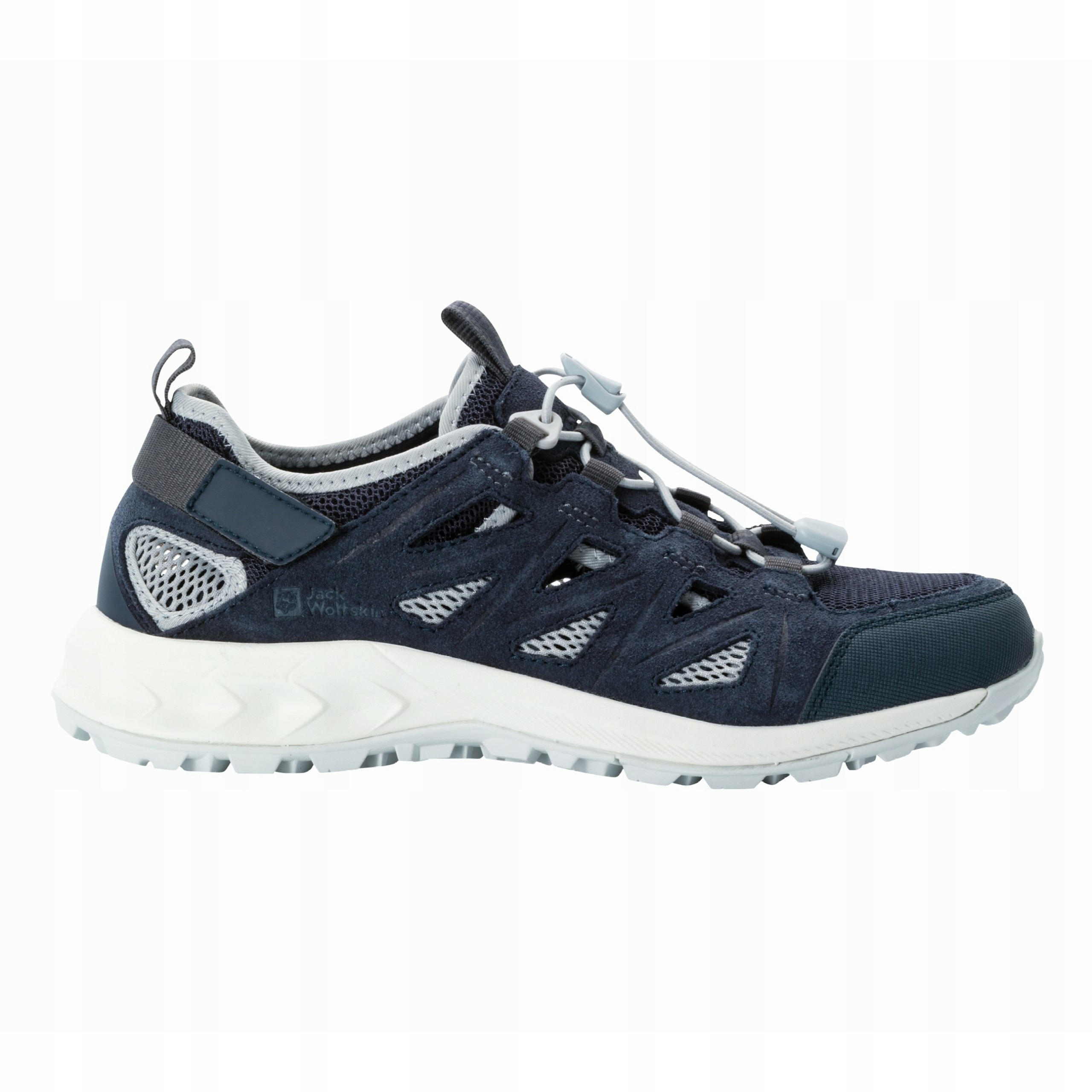 Buty damskie turystyczne Jack Wolfskin Woodland 2 Hybrid graphite 40
