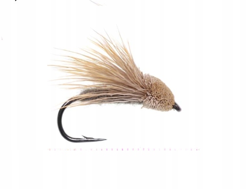 

Sztuczne Muchy #6 Elk Hair Caddis Off White