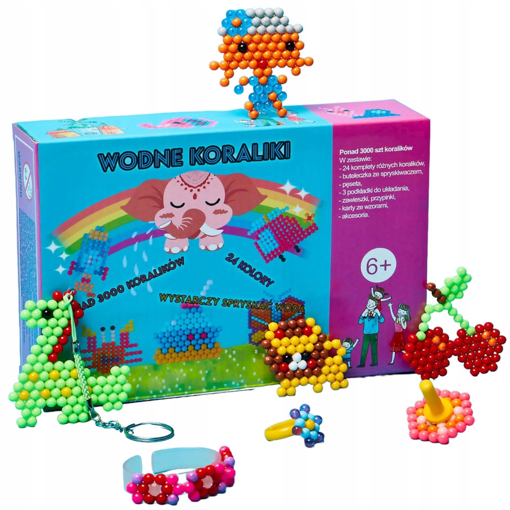 

Koraliki Wodne Aqua Magic Beads Szablony Wzor 3000
