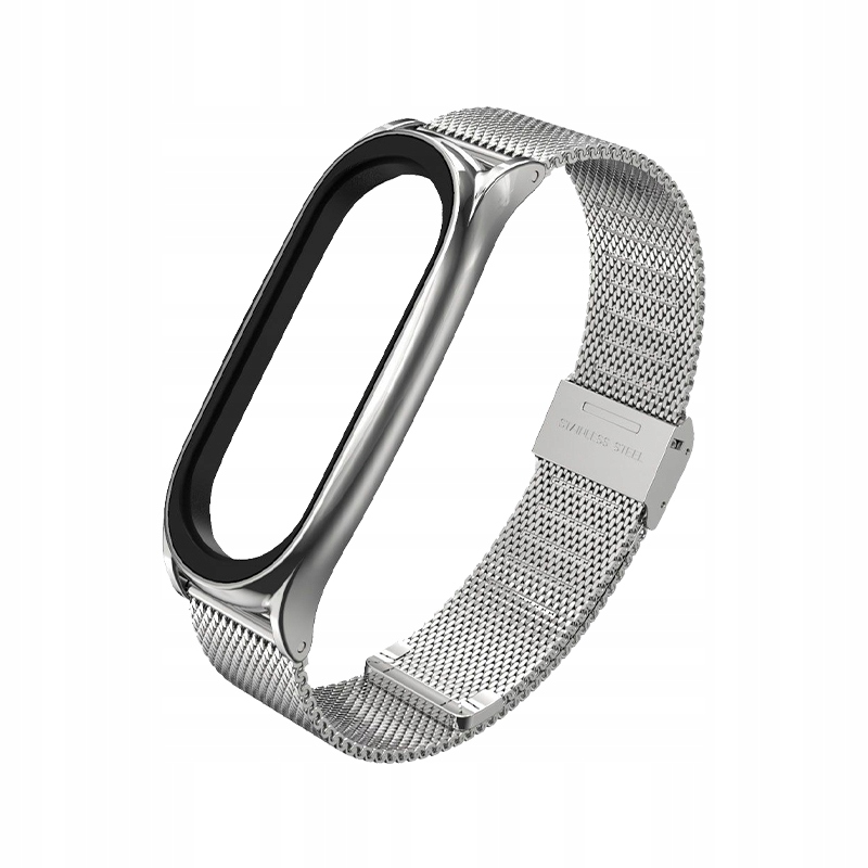 

Stalowa bransoletka do Mi Smart Band 5/6 srebrna