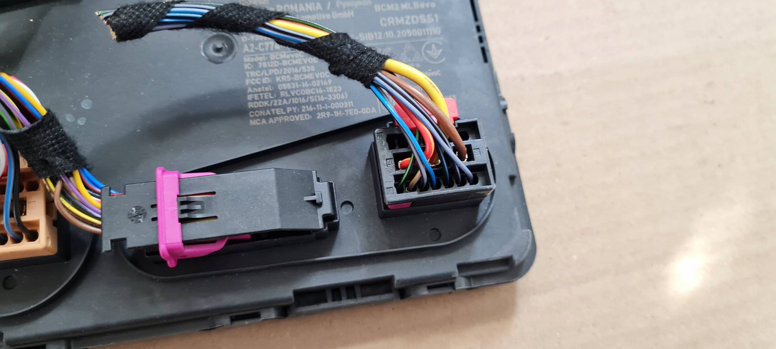 A6 C8 4K module control unit KOMFORTU WTYCZKI 4N0907064EM A7 4K