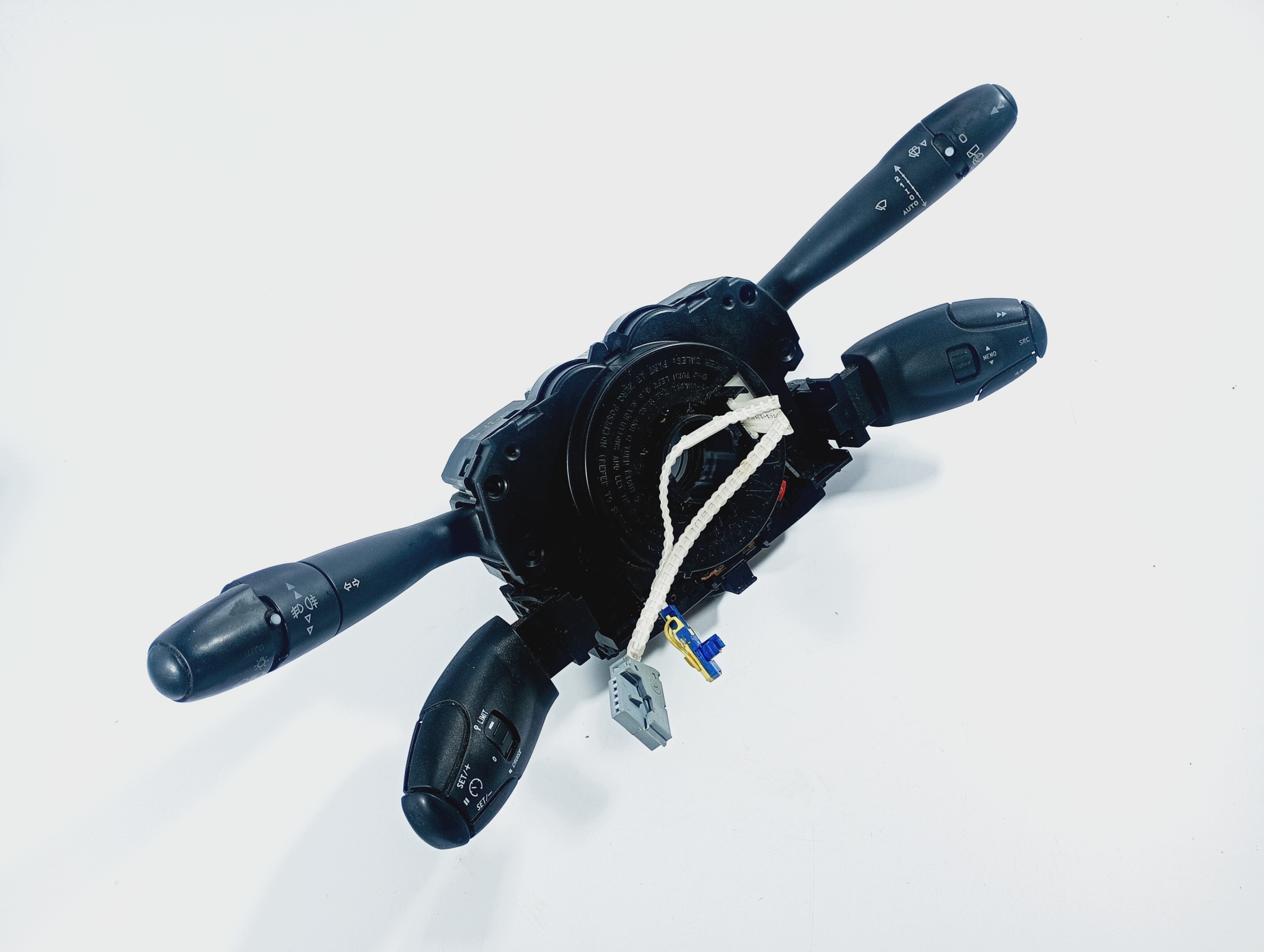interrupteur commande levier commodo sous volant OE 96628731XT Peugeot 307 SW 05-08