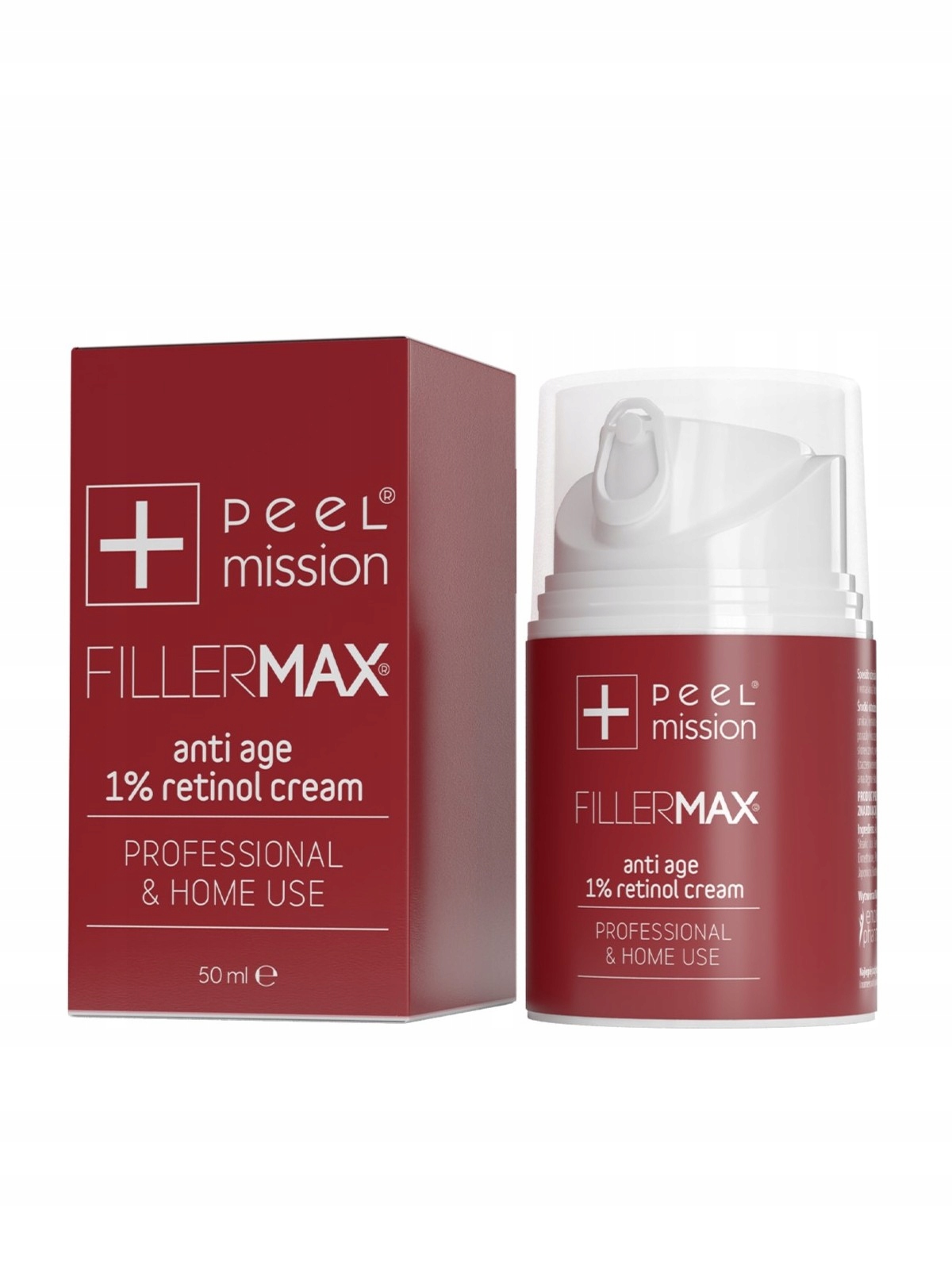 Peel Mission Filler Max Cream krem z 1% retinolem i kwasem ferulowym 50 ml