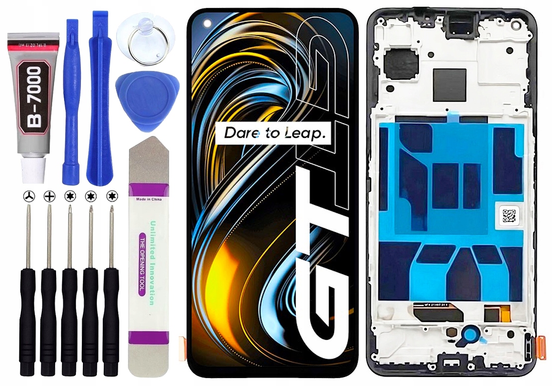 Oled displej pro Oppo Realme Gt 5G LCD displej Rámeček