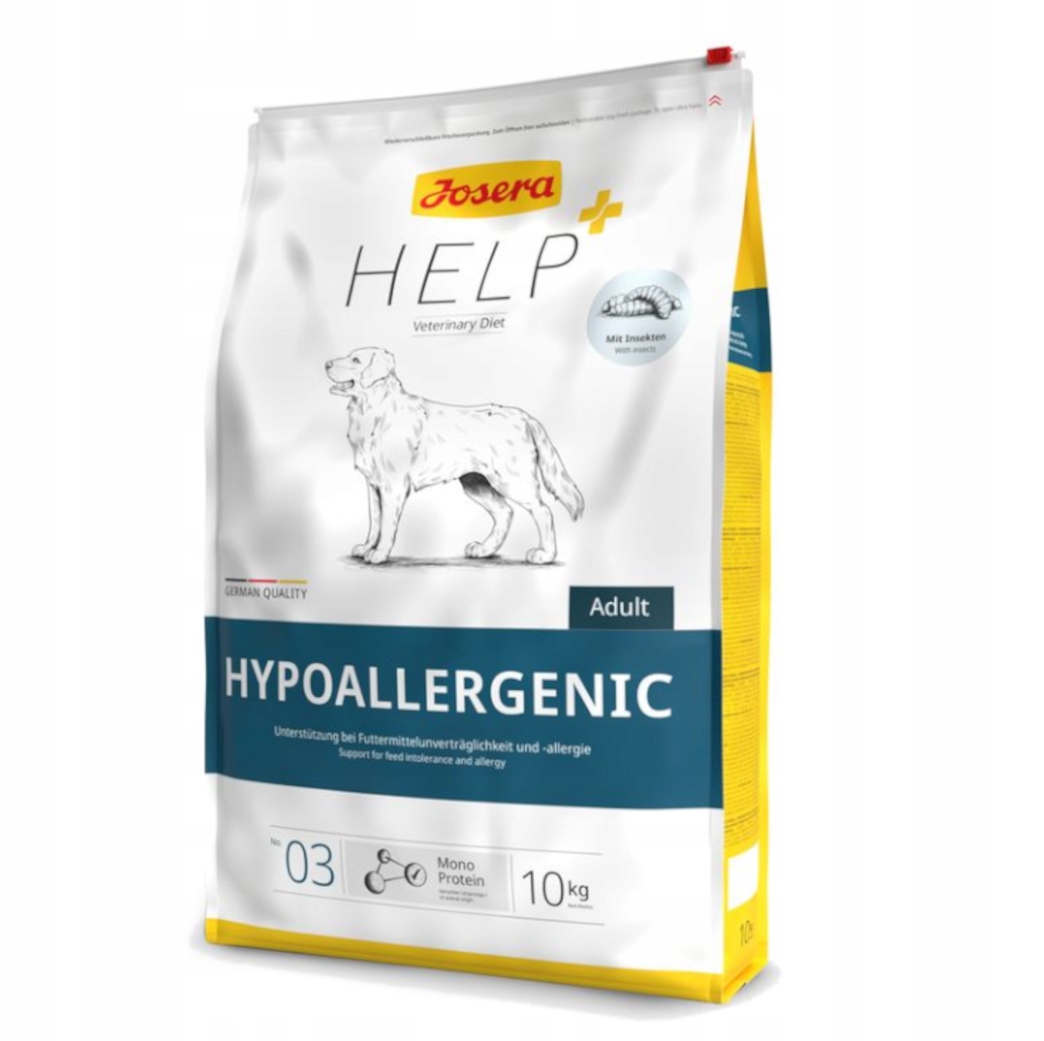 Josera Help Dog Hypoallergenic 10kg w przypadku nietolerancji i alergii