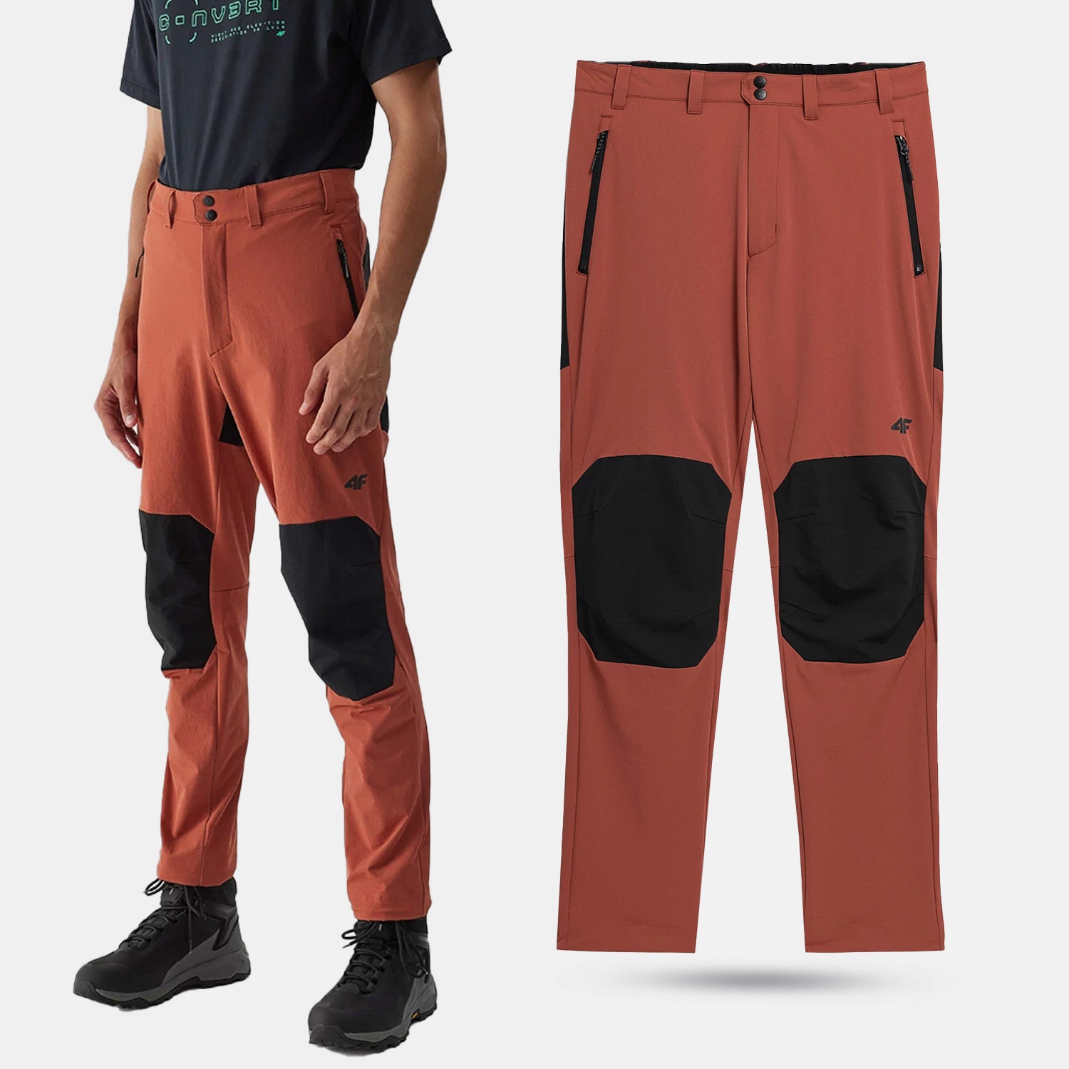 Spodnie 4F Trekkingowe Męskie 4WAYSTRETCH r. L