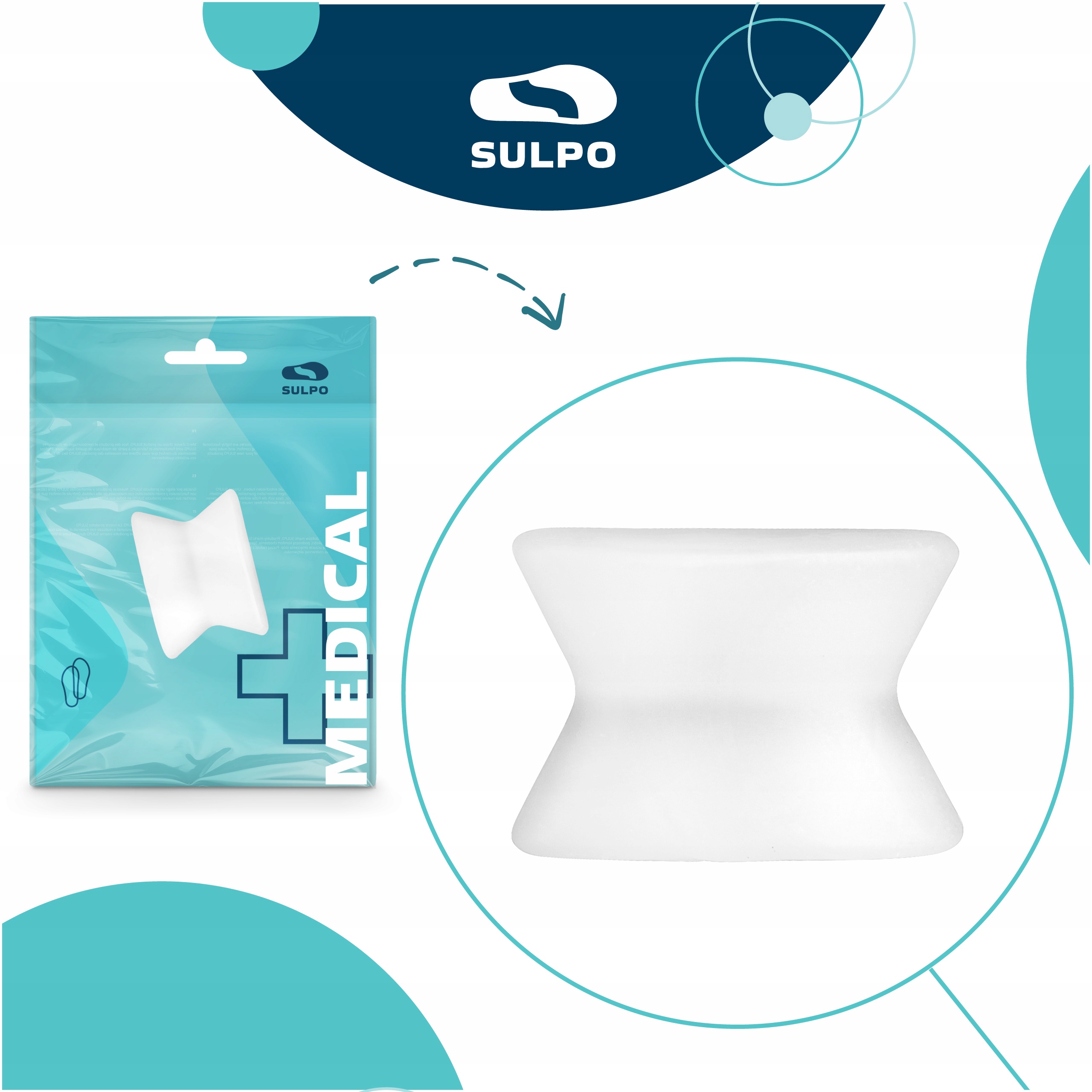 KLIN NA HALUKSY SEPARATOR między palcowy rozm_L Marka Sulpo