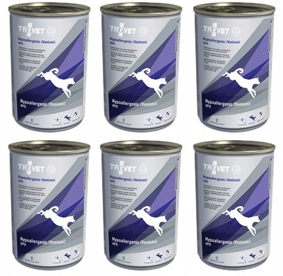 Levně Trovet Dog Vpd Hypoallergenic (zvěřina) 6 x 400 g