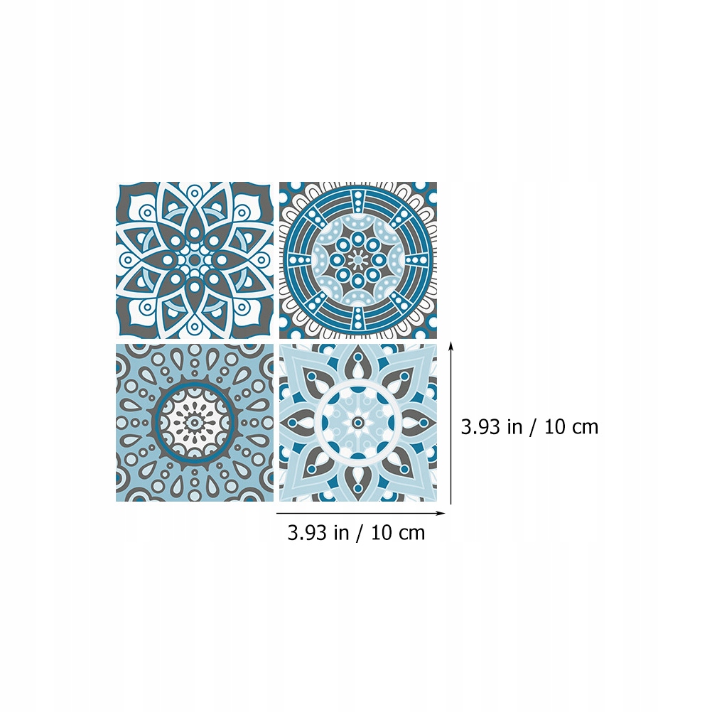 DEKORACJE DO NAKLEJEK DO DOMU 24 SZT Materiał PCV
