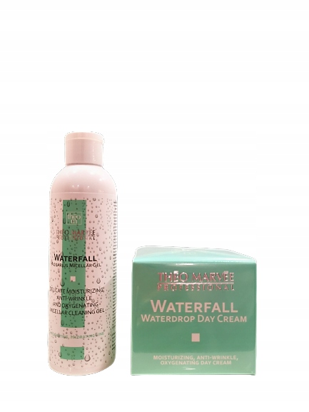 Theo Marvee Waterfall Zestaw Krem Dzień 50ml Żel Micelarny 200ml