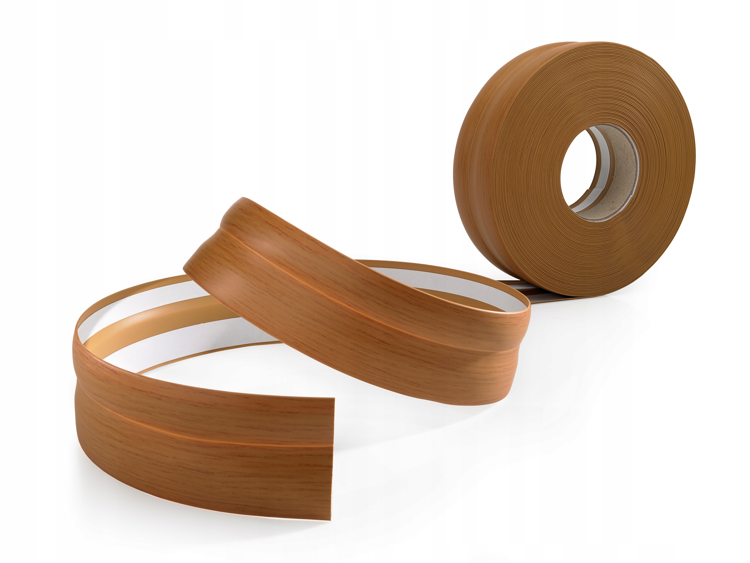 Podlahová lišta Pvc samolepiaca 412, jelša, 32x23 5 m