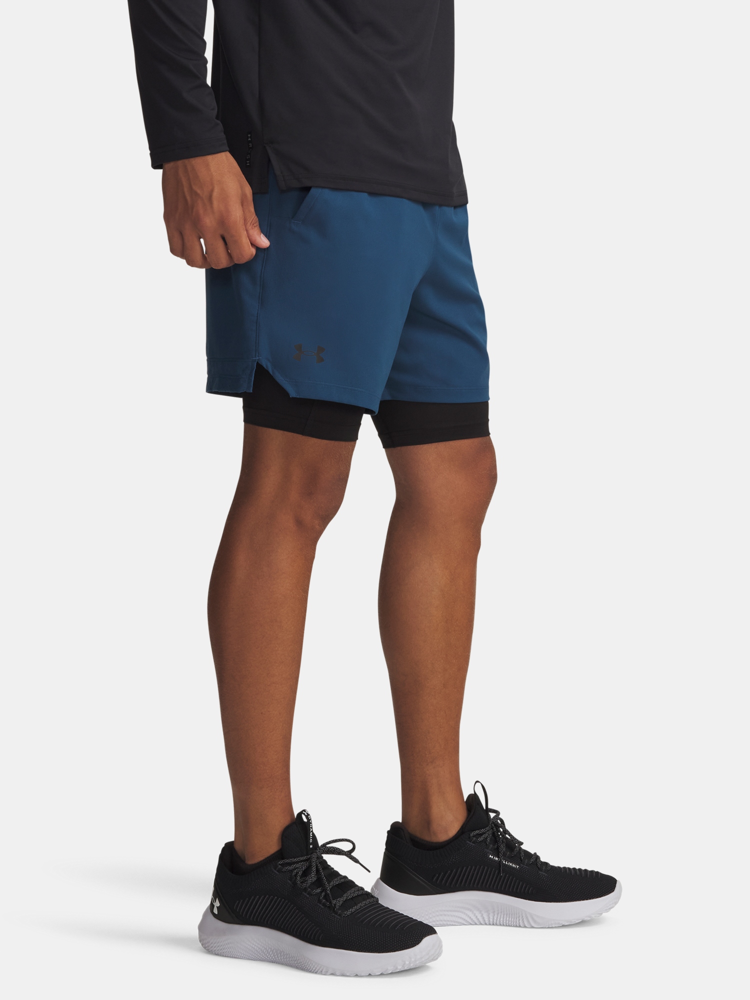 Under Armour Pánské kraťasy Under Armour Ua Vanish Woven 2in1 Sts-BLU