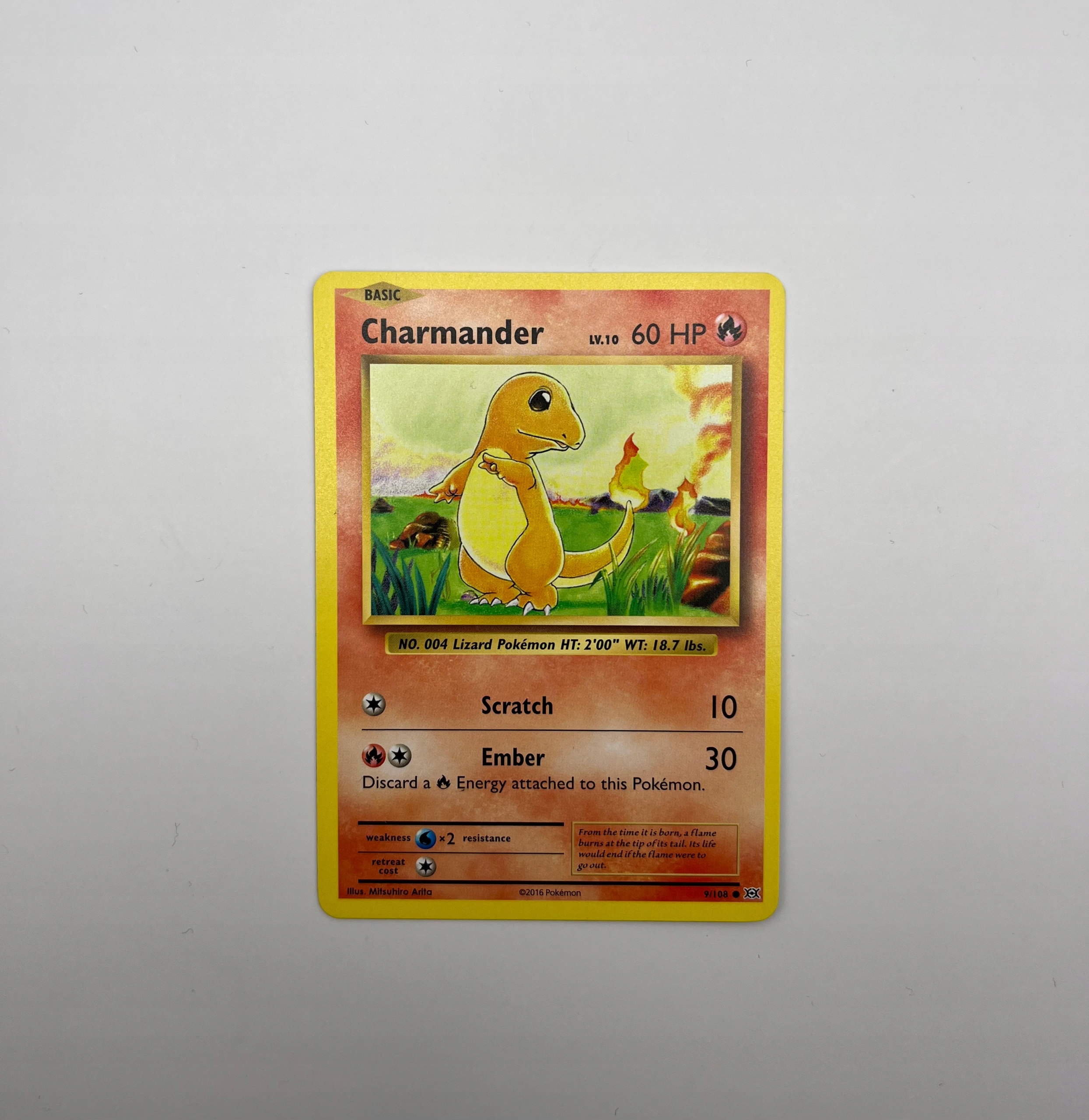 Karta Pokemon TCG | Charmander (EVO 9/108) | Evolutions | Common