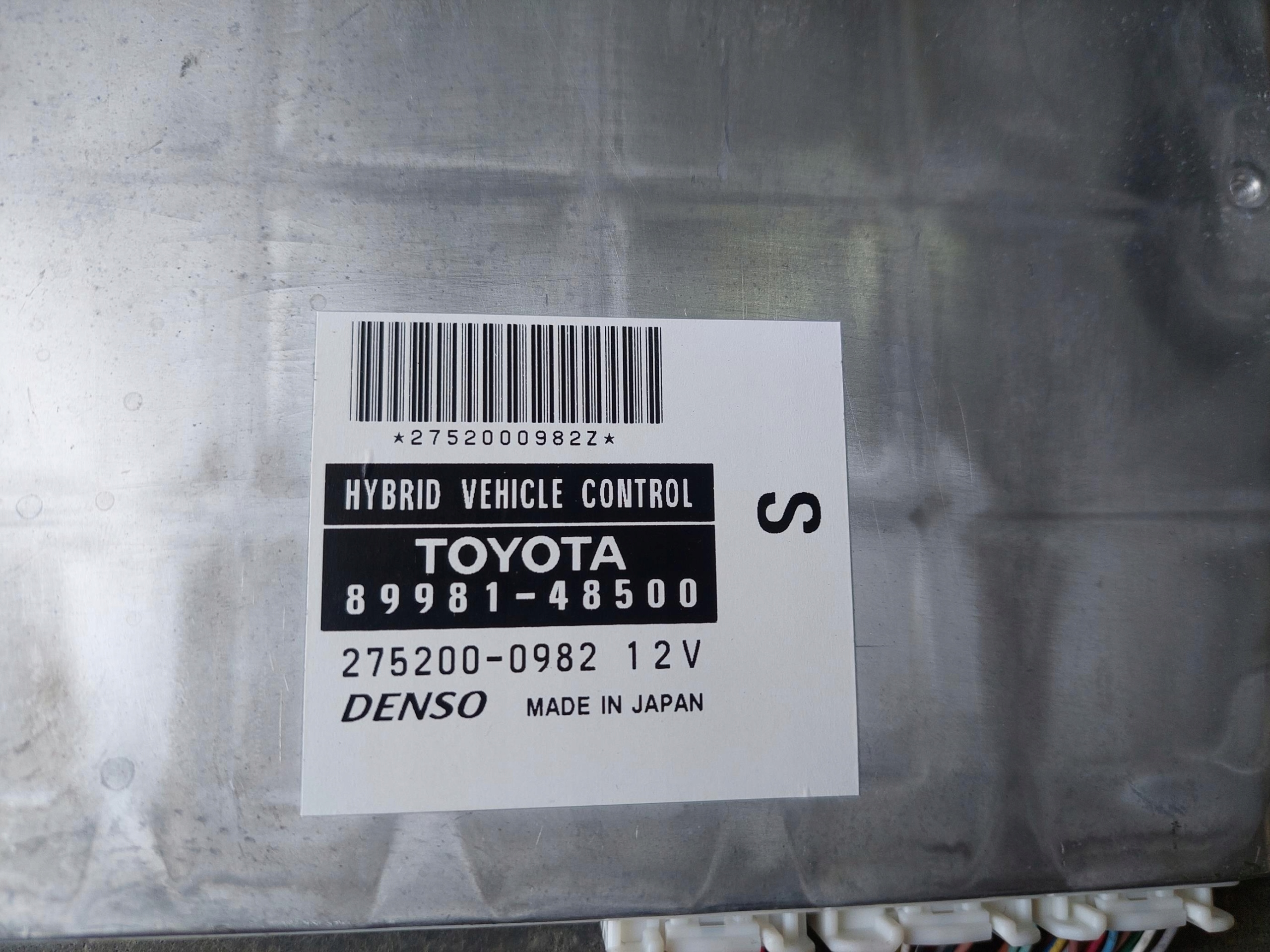 control unit of the engine computer 89981-48500 LEXUS RX II RX400 H 400 3.3 V6