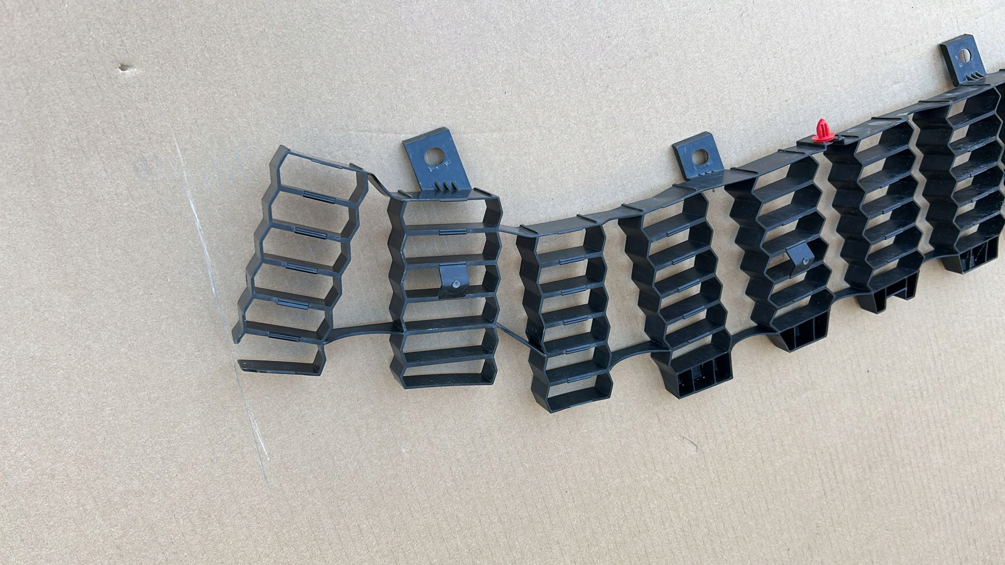 ABSORBER of a bumper front front upper TOYOTA LAND CRUISER 24