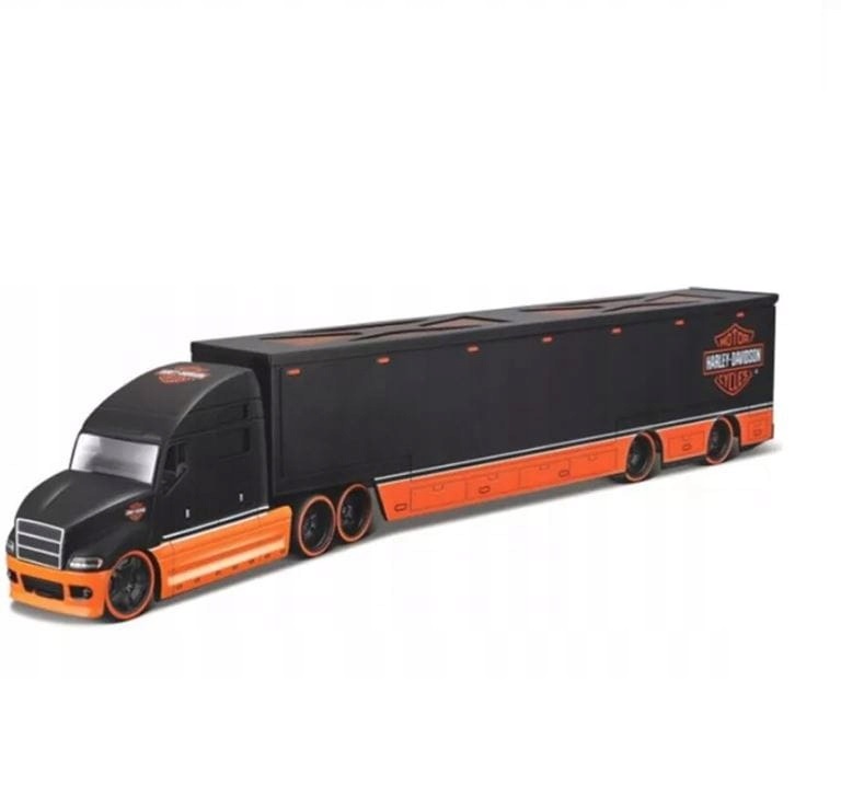 Maisto Nákladní vozidlo Harley Davidson -Tahač s návěsem (tir) 11516