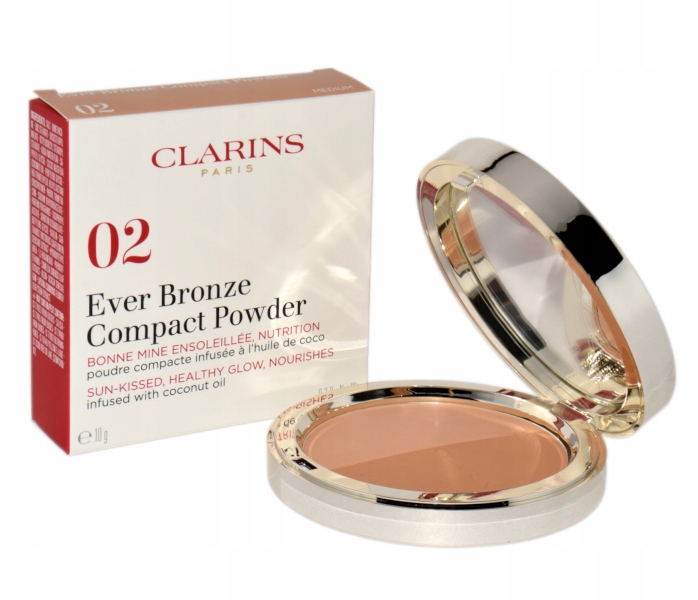 Kompaktní pudr Clarins Ever Bronze 02