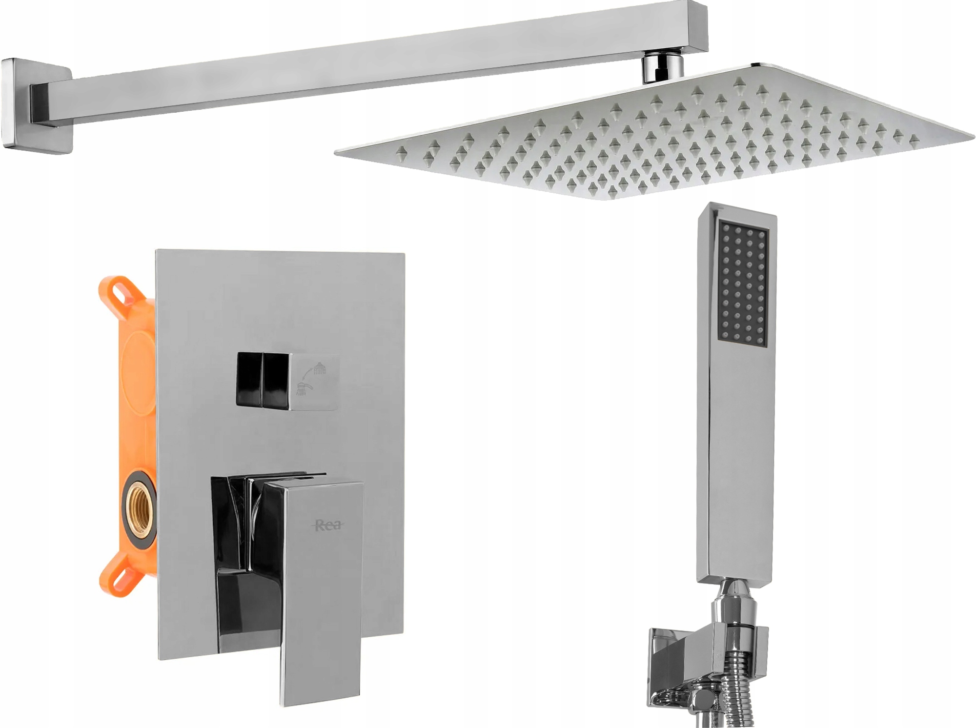 

Zestaw Natryskowy Fenix Chrome Podtynkowy +box Rea