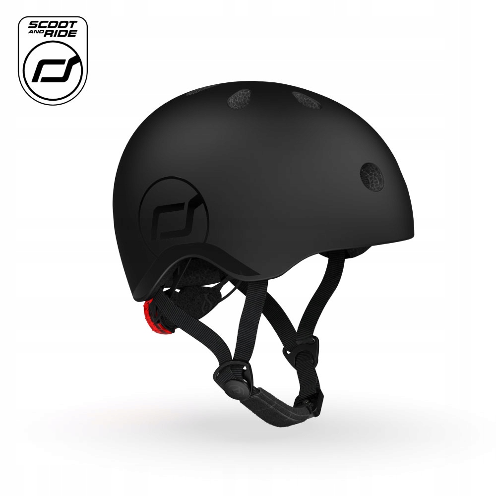 Scootandride: kask S-m dla dzieci 3+ Black
