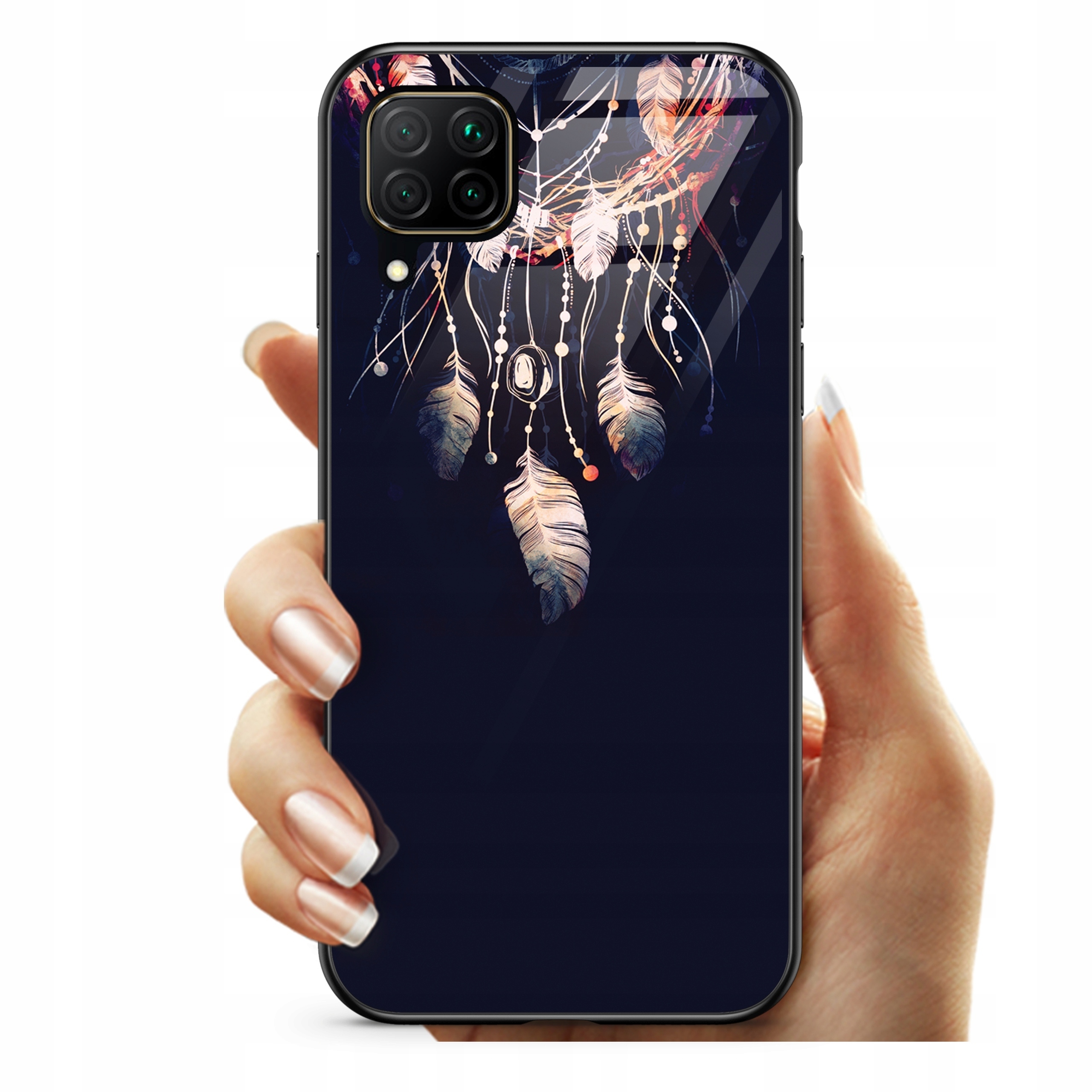 

Etui Szklane do Huawei P40 lite + Szkło Hartowane