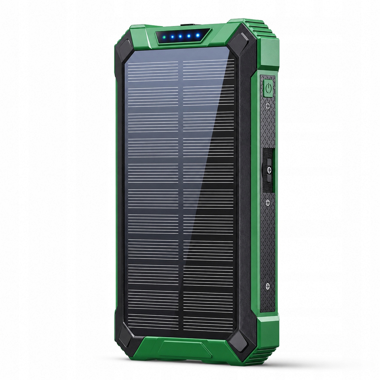 Powerbank Solarny 10000mAh Kompaktowy Akumulator Zasilanie na Biwak