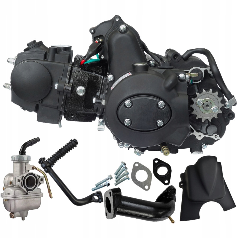 Silnik Poziomy Manual 125cc 4T Motorower WS50 Barton Fighter Sprint Ranger