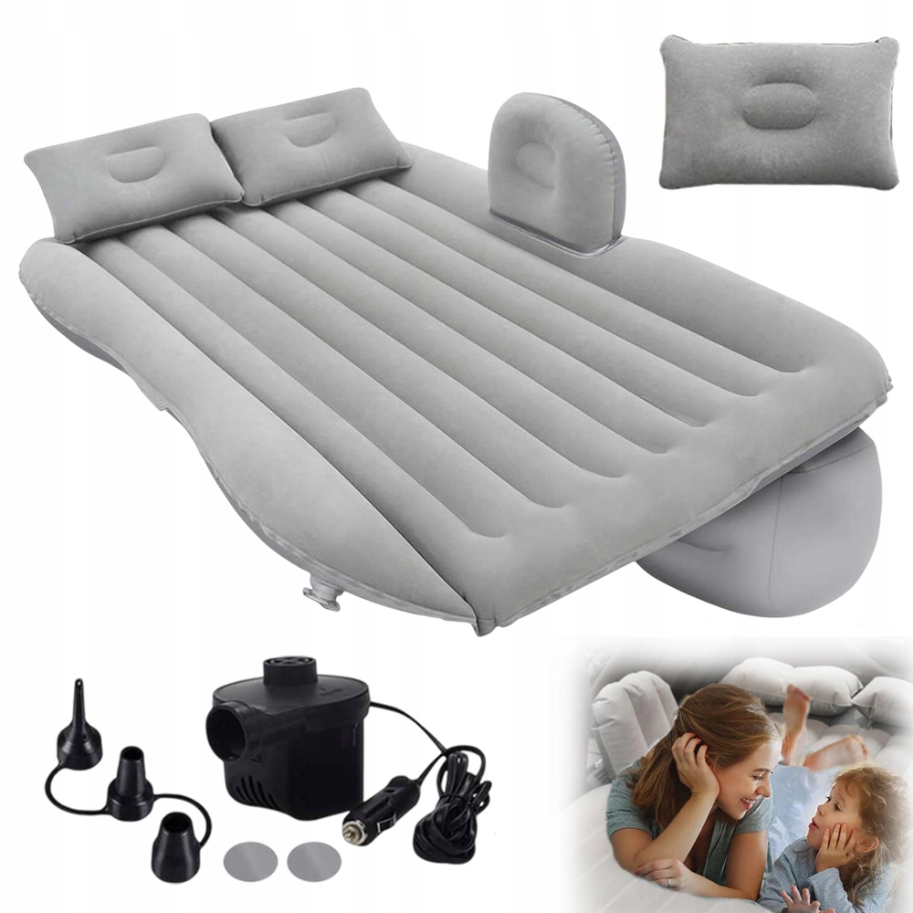 Matrace Do Auta Pro Cestování 2 Polštářky 136 X 85 CM Praktická