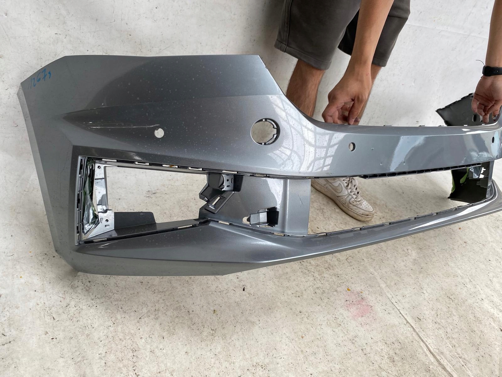 SKODA FABIA IV 6VA 21- bumper front front PDC 6VA807221