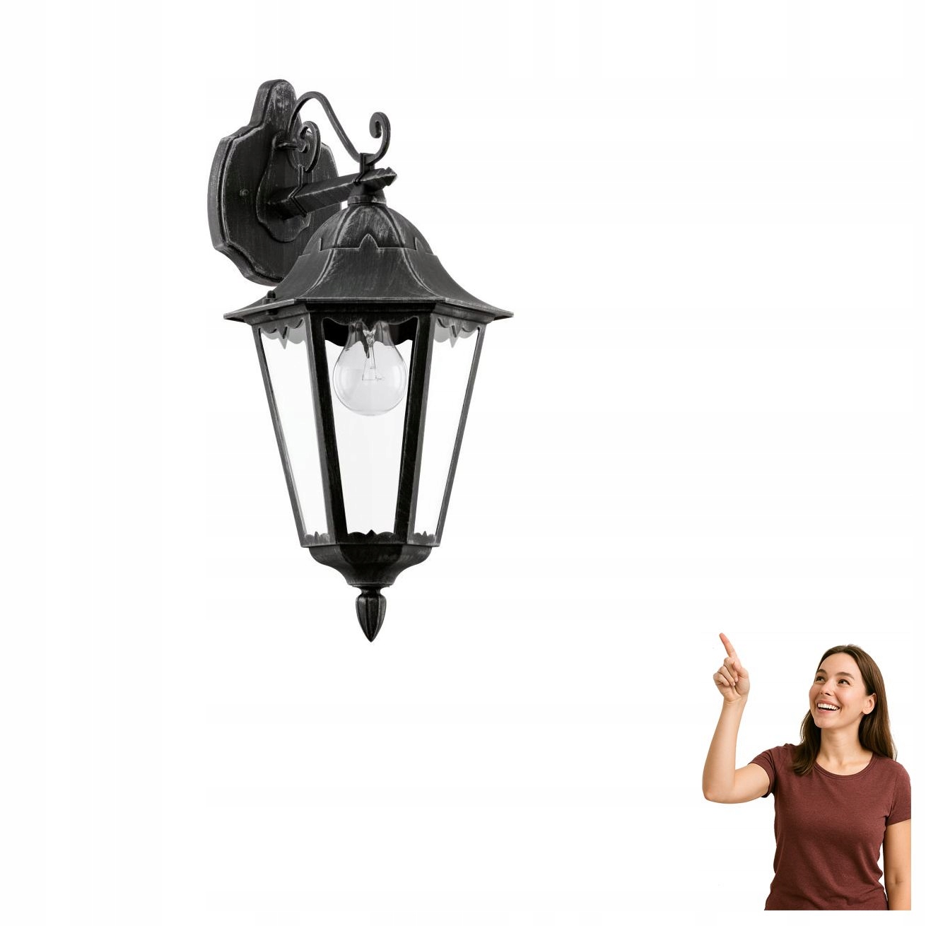 Venkovní nástěnné svítidlo Navedo 93456 Eglo