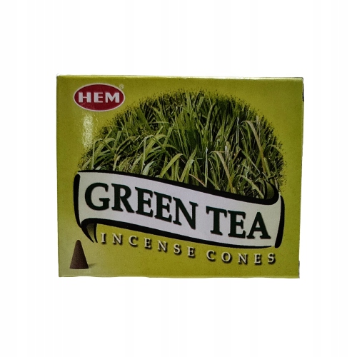 

Indyjskie Kadzidła Stożkowe Green Tea