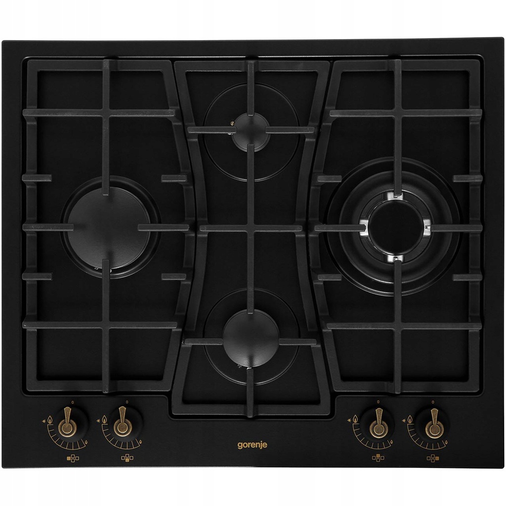 

Płyta gazowa Gorenje GW65CLB Retro Wok czarny mat