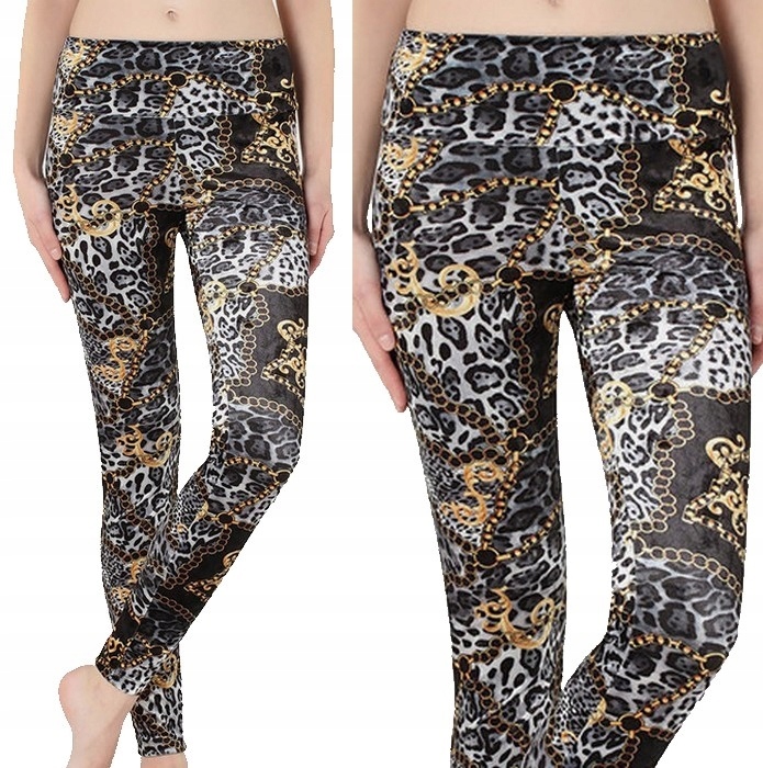 

Calzedonia Aksamitne Legginsy S/36